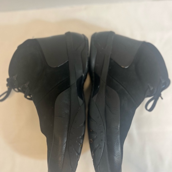 Nike Air Jordan Melo Carmelo Anthony 410 M3 Black Leather 314302 042 Size 11 - Picture 4 of 11